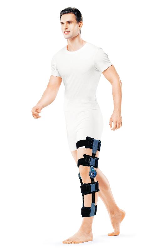 Ортез на коленный сустав HKS-303 2G Orlett, сильная фиксация купить в OrtoMir24