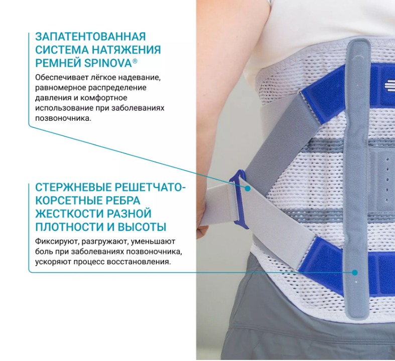 Ортопедический корсет 1820 Bauerfeind, сильная фиксация купить в OrtoMir24