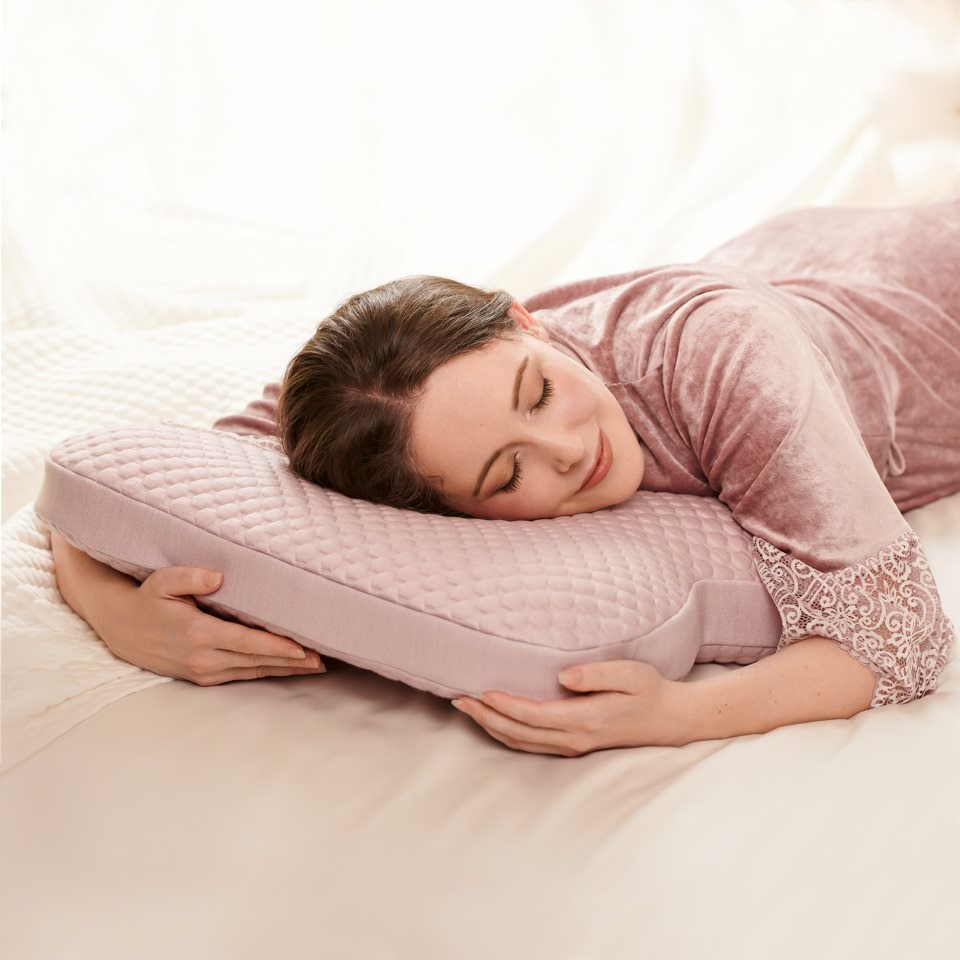 Подушка премиум класса Lepapi П503 LUBUA, Лиловый купить в OrtoMir24